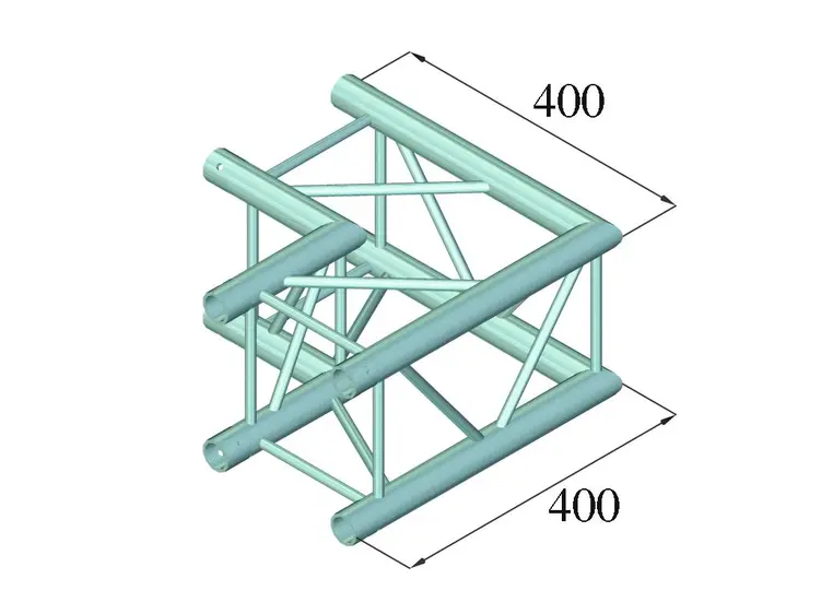 ALUTRUSS DECOLOCK DQ4-PAC21 2-way corner 90° 